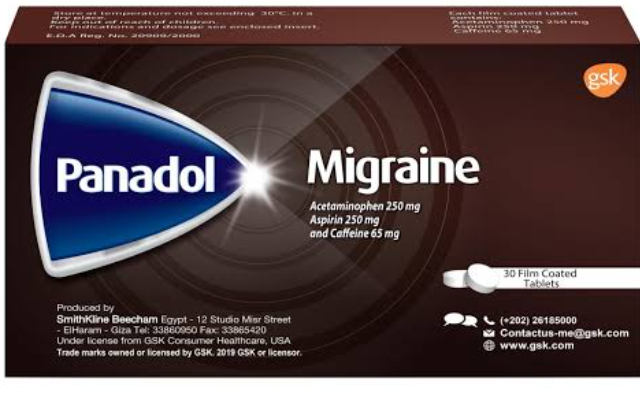 PANADOL MIGRAINE 30 TAB | بانادول مايجرين 30 قرص