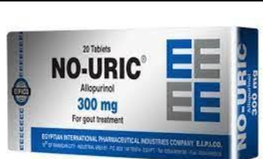 No-uric 300 mg 20 tab | نو يوريك 300 مجم 20 قرص