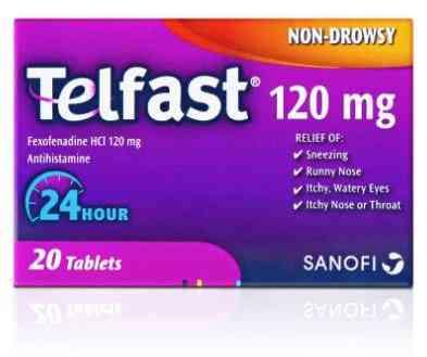 TELFAST 120MG 20 TABLETS | تلفاست 120مجم 20 قــرص
