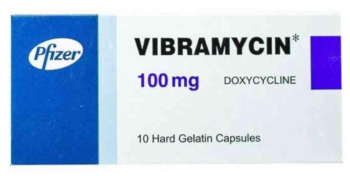VIBRAMYCIN 10 CAP | فيبراميسين 100 مجم 10ك