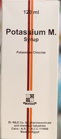 POTASSIUM M. SYRUP | بوتاسيوم ام شراب 120سم