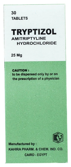 TRYPTIZOL 25MG 30/TAB | %3 تربتيزول25مجم30ق10و *