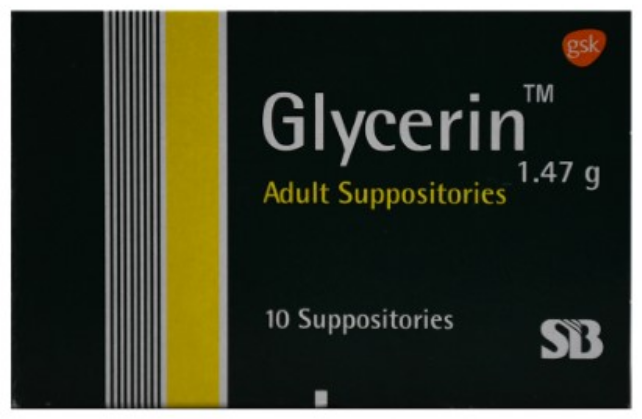 GLYCERIN ADULT SUPP GLAXO | جلسرين اقماع كبار10قمع