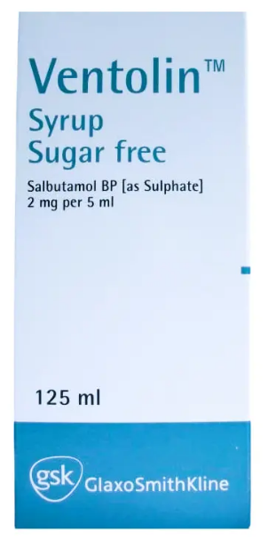 VENTOLIN SYRUP | فينتولين شراب125ملى