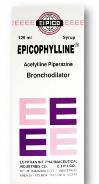 EPICOPHYLLINE SYRUP | %3 ابيكوفللين شراب125مل20و