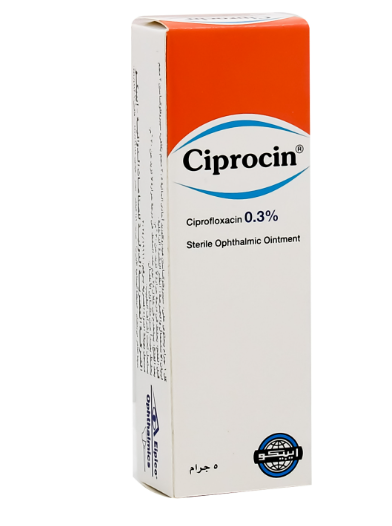 CIPROCIN EYE OINTMENT | %3 سيبروسين مرهم عين5جم20و