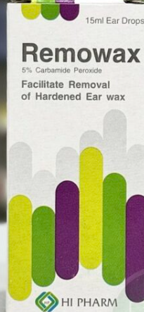 REMOWAX 15ML EAR DROPS | ريمواكس نقط اذن 15 مل