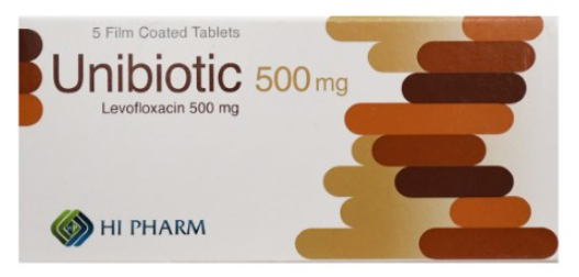 UNIBIOTIC 500MG CAP | يونيبيوتك 500 كبسول5ك