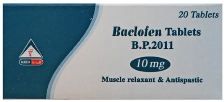 Baclofen 10 mg | باكلوفين10مجم اقراص 20و