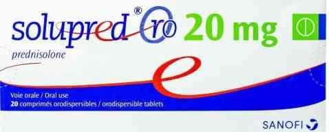 Solupred 20mg 20 tab | Solupred 20mg 20 tab