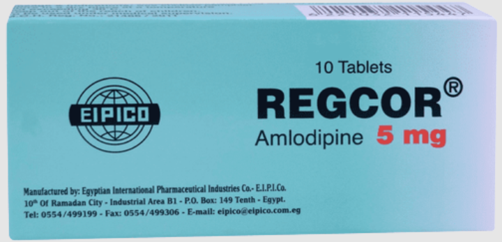 Regcor 5mg 10tab. | %رجكور 5 مجم 10 قرص 20+3