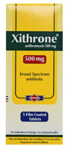 XITHRON 500MG TAB | زيثرون 500 مجم 5 قـرص