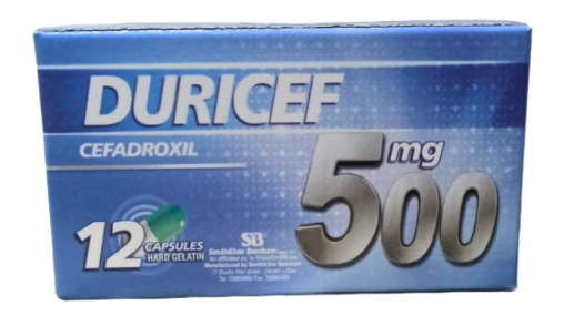 DURICEF 500MG 12CAP | ديورسيف500 مجم 12كبسوله