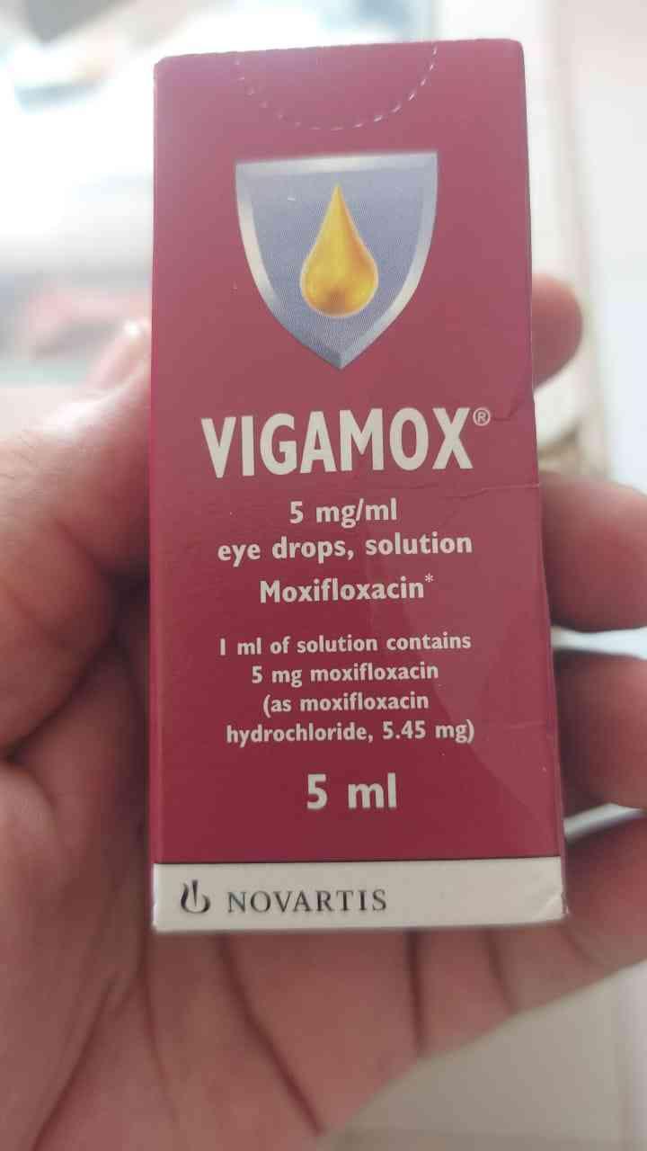 Vigamox eye drops | فيجاموكس قطرة عين