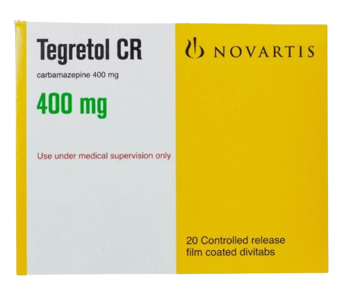 tegretol CR400mg 20tablets | تجريتول سى آر 400مجم 20قرص