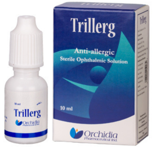 Trillerg anti-allergic eye drop 10ml | تراى ليرج قطرة للعين 10مل