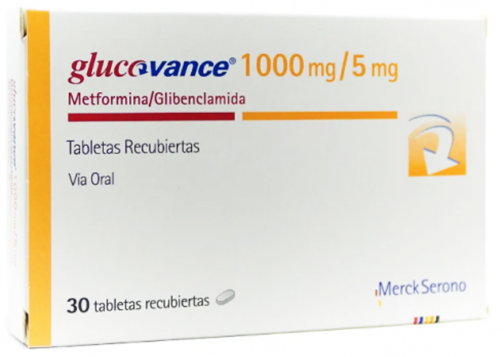 Glucovance 500mg-5mg 30 tab | جلوكوفانس 500مجم-5مجم 30 قرص