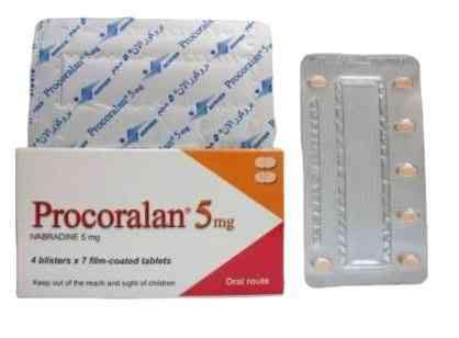 Procoralan 5 mg tab. | بروكورالان 5 مجم اقراص