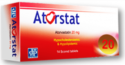 ATORSTAT 20 MG 14 tab | اتورستات 20مجم 14 قرص