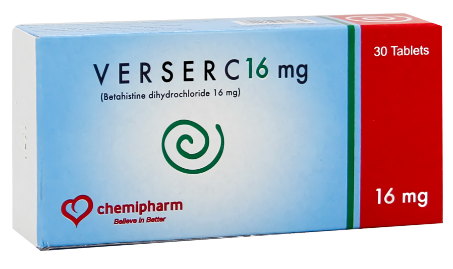 VERSERC 16 mg 30tab | فيرسيرك 16مجم 30قرص