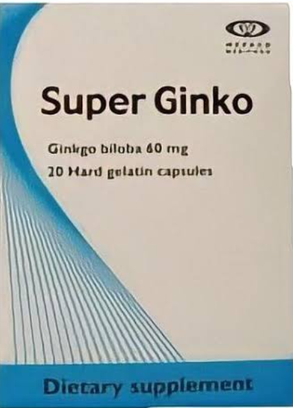 super ginko cap | سوبر جنكو كبسول
