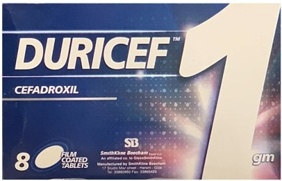 DURICEF 1GM 8-TABLETS | ديورسيف1جم 8 اقراص