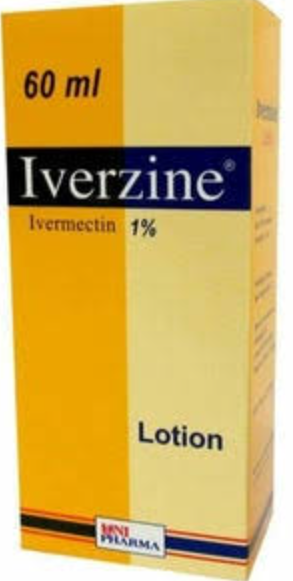 Iverzine 60ml lotion | ايفرزين 60مل لوشن