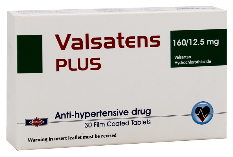 valsatens plus 160 . 12.5 mg | فالساتينس بلس 160 على 12.5 مجم