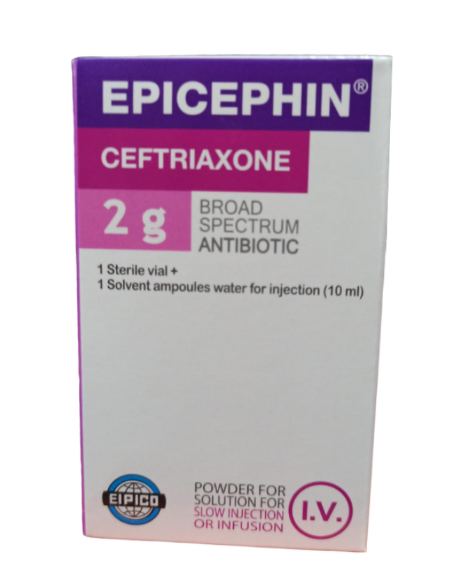 Epicephin 2 gm I.V | إبيسيفين 2جم محلول وريدي