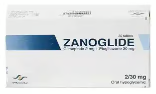 Zanoglide 4...30 mg 30 Tab | زانوجليد 4...30 مجم اقراص