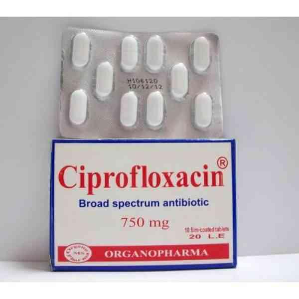 CIPROFLOXACIN 750MG 10 TAB | سيبروفلوكساسين750مجم10ق