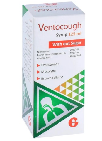 VENTOcough without sugar syrup | فينتوكف بدون سكر شراب