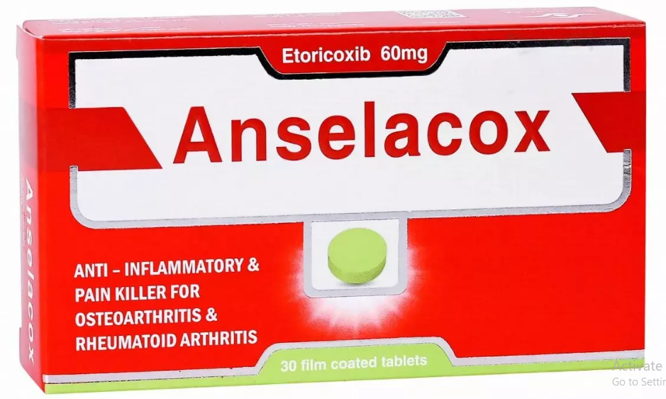 anselacox 60mg 30 tab | انسيلاكوكس 60مجم