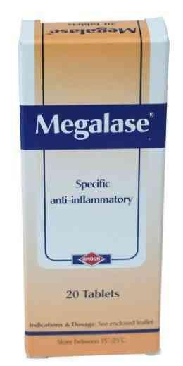 megalase 30 film coated tablets | ميجاليز 30قرص