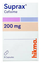 suprax 200mg 8cap | سوبراكس 200مجم 8 كبسوله