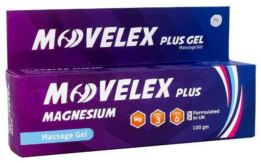 Movelex plus massage gel 100 gm | موف ليكس بلس ماغنسيوم 100جم