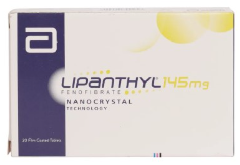 lipanthyl 145mg 20tablets | ليبانتيل 145مجم 20قرص