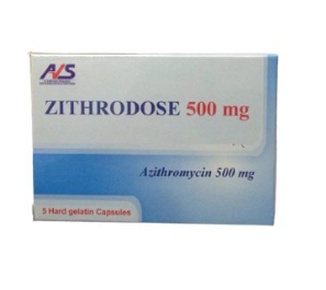zithrodose 500 mg 5 capsules | زيثرودوز 500 مجم 5كبسول