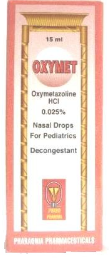 Oxymet 0.025 nasal drops | اوكسميت نقط1نف