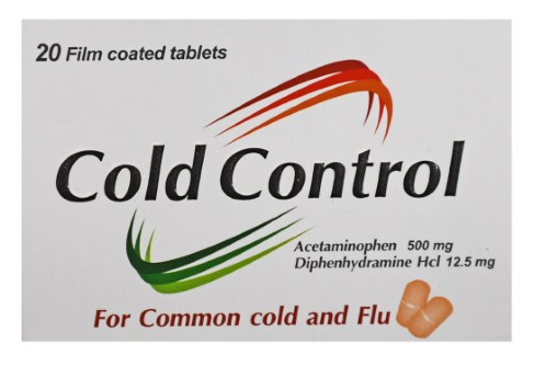 cold control 20tab | كولد كونترول 20 قرص