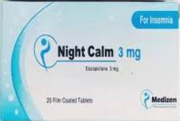 night calm 3 mg 30 tab | نايت كالم 3 مجم 30 قرص