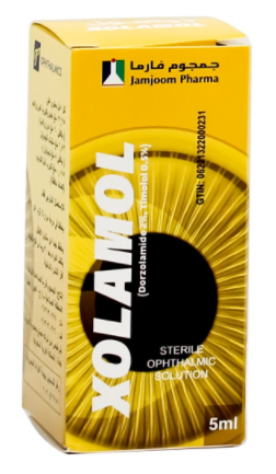 xolamol eye drops | زولامول قطره عين