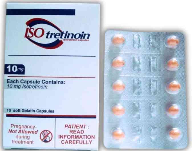 ISOtretinoin 10mg 30caps | ايزوتريتينوين 10مجم 30كبسولة