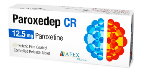 paroxedep cr 12.5mg 30 tabs | باروكسيديب سي ار 12.5 مجم 30 قرص