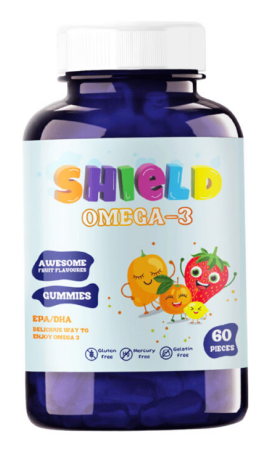shield omega-3 gummies 30 pieces | شيلد اوميجا 3 جاميز 30 قطعة