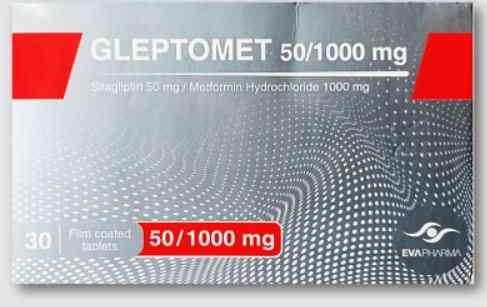 gleptomet 50 / 1000mg 30 tab | جليبوميت 50 / 100 مجم 30 قرص