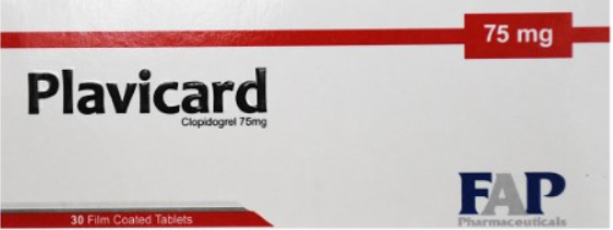 plavicard 75 mg 30 tab | plavicard 75 mg 30 قرص