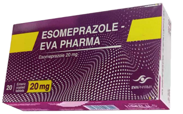 esomeprazole eva 20 mg 10 tab | ايزوميبرازول 20 مجم 10 قرص