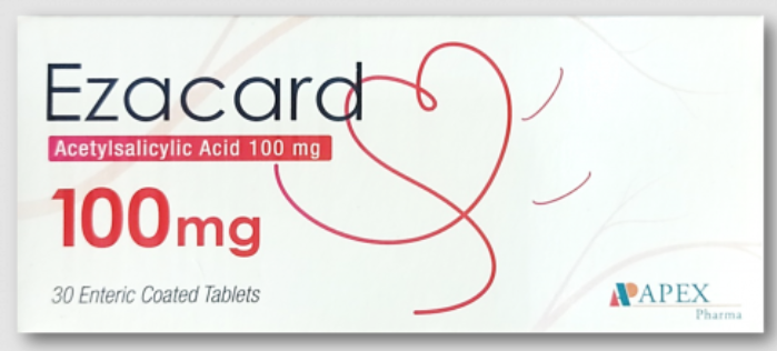 ezacard 100 mg 30 tab