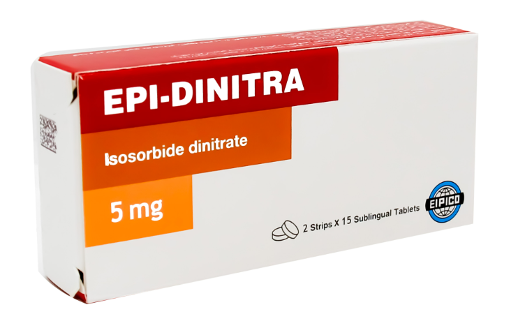 epi -dinitra 5mg 15 tab 2 strips | ابى - دانيترا 5 مجم 15 ق 2ش